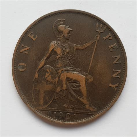 1901 penny worth|1901 queen victoria penny.